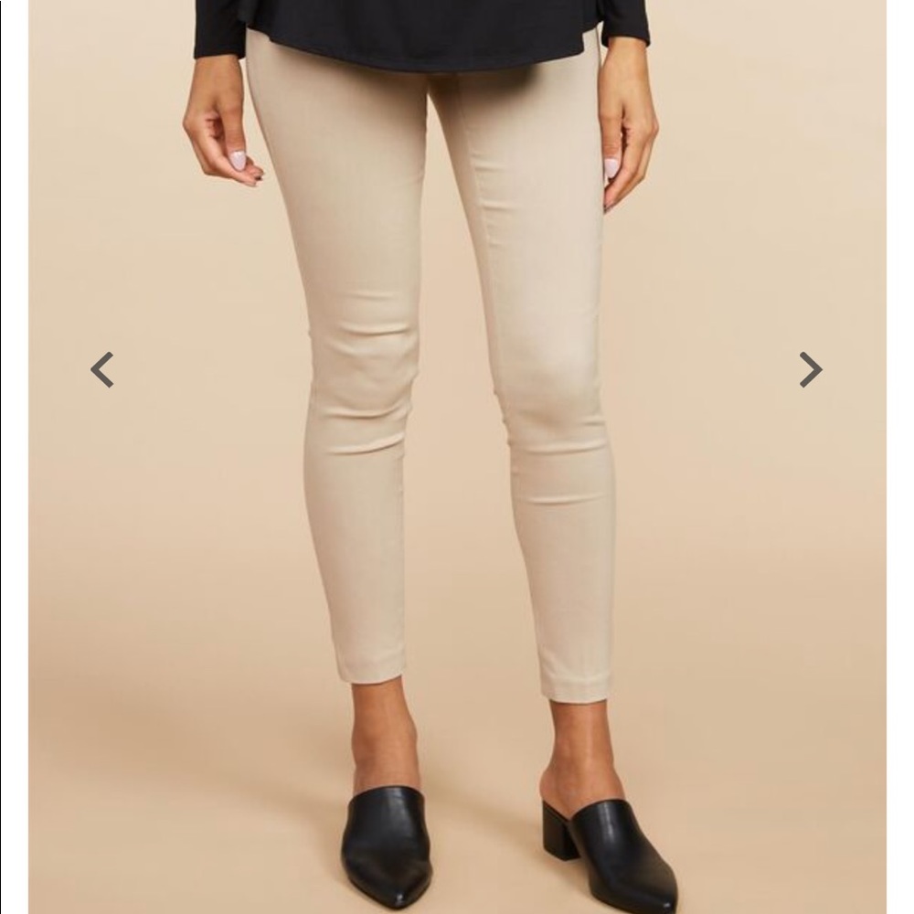 Motherhood Maternity stretch khaki